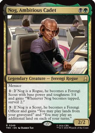Nog, Ambitious Cadet (TRK-249) [Star Trek] - PokeBox USA
