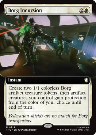 Borg Incursion (Extended Art) (TRC-215) [Commander: Star Trek] - PokeBox USA