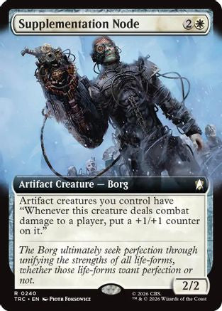 Supplementation Node (Extended Art) (TRC-240) [Commander: Star Trek] - PokeBox USA