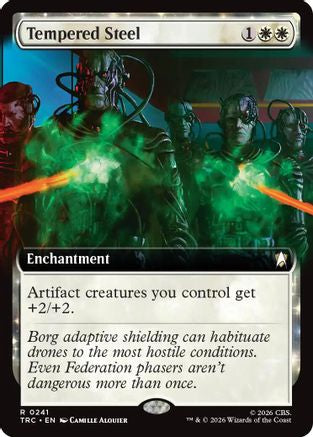 Tempered Steel (Extended Art) (TRC-241) [Commander: Star Trek] - PokeBox USA