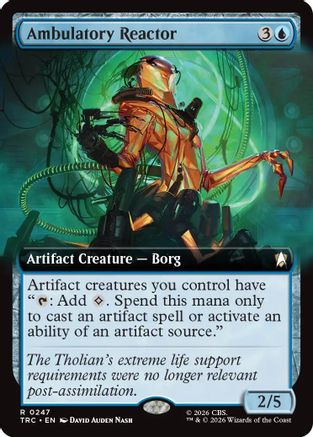 Ambulatory Reactor (Extended Art) (TRC-247) [Commander: Star Trek] - PokeBox USA