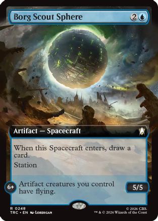 Borg Scout Sphere (Extended Art) (TRC-248) [Commander: Star Trek] - PokeBox USA