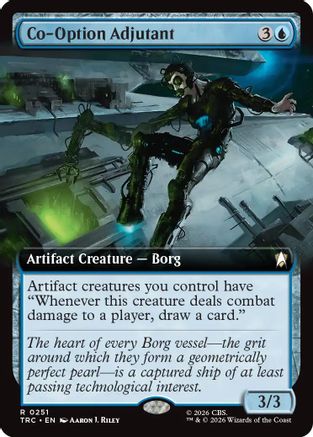 Co-Option Adjutant (Extended Art) (TRC-251) [Commander: Star Trek] - PokeBox USA