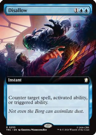Disallow (Extended Art) (TRC-253) [Commander: Star Trek] - PokeBox USA