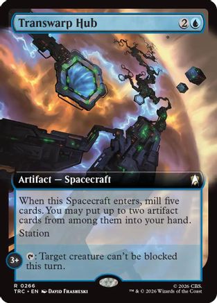 Transwarp Hub (Extended Art) (TRC-266) [Commander: Star Trek] - PokeBox USA