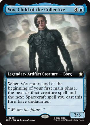 Vox, Child of the Collective (Extended Art) (TRC-268) [Commander: Star Trek] - PokeBox USA
