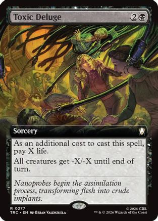 Toxic Deluge (Extended Art) (TRC-277) [Commander: Star Trek] - PokeBox USA
