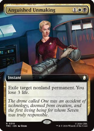 Anguished Unmaking (Extended Art) (TRC-310) [Commander: Star Trek] - PokeBox USA