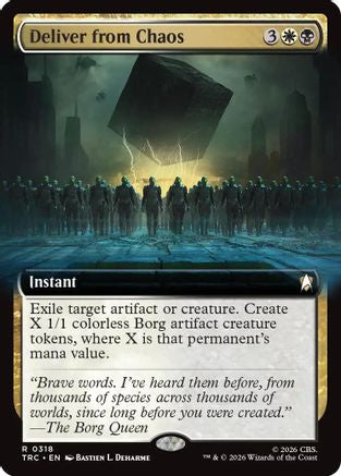 Deliver from Chaos (Extended Art) (TRC-318) [Commander: Star Trek] - PokeBox USA