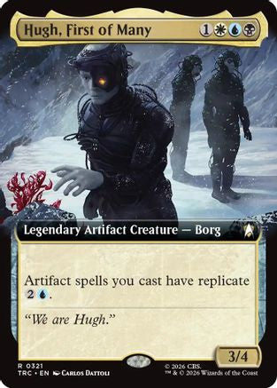Hugh, First of Many (Extended Art) (TRC-321) [Commander: Star Trek] - PokeBox USA