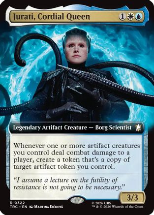 Jurati, Cordial Queen (Extended Art) (TRC-322) [Commander: Star Trek] - PokeBox USA