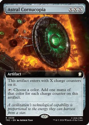 Astral Cornucopia (Extended Art) (TRC-338) [Commander: Star Trek] - PokeBox USA