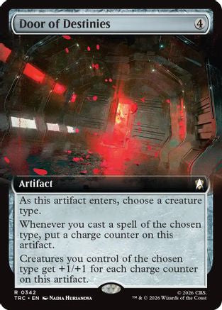 Door of Destinies (Extended Art) (TRC-342) [Commander: Star Trek] - PokeBox USA