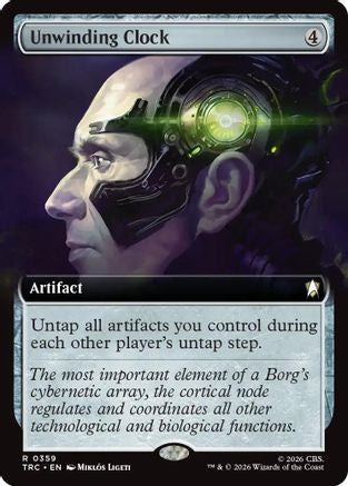 Unwinding Clock (Extended Art) (TRC-359) [Commander: Star Trek] - PokeBox USA