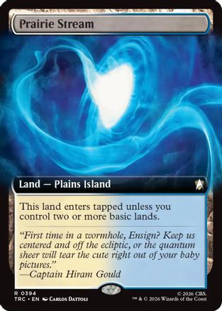 Prairie Stream (Extended Art) (TRC-394) [Commander: Star Trek] - PokeBox USA