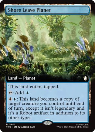 Shore Leave Planet (Extended Art) (TRC-401) [Commander: Star Trek] - PokeBox USA