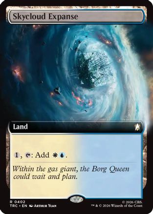 Skycloud Expanse (Extended Art) (TRC-402) [Commander: Star Trek] - PokeBox USA