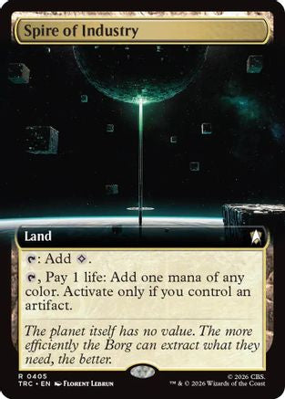 Spire of Industry (Extended Art) (TRC-405) [Commander: Star Trek] - PokeBox USA