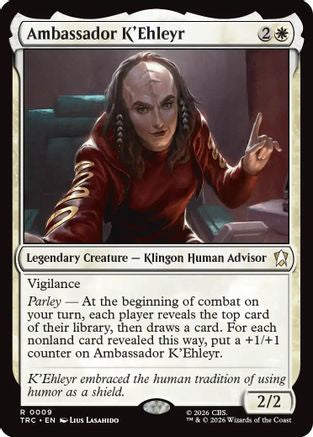 Ambassador K'Ehleyr (TRC-009) [Commander: Star Trek] - PokeBox USA