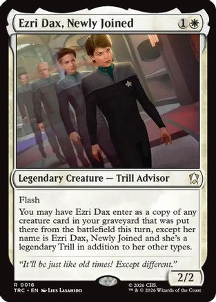Ezri Dax, Newly Joined (Surge Foil) (TRC-016) [Commander: Star Trek] Foil - PokeBox USA