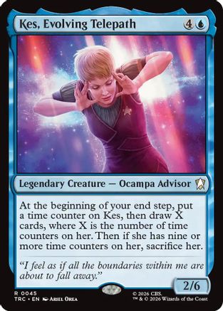 Kes, Evolving Telepath (TRC-045) [Commander: Star Trek] - PokeBox USA