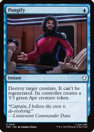 Pongify (TRC-441) [Commander: Star Trek] - PokeBox USA