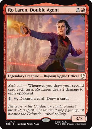 Ro Laren, Double Agent (TRC-075) [Commander: Star Trek] - PokeBox USA