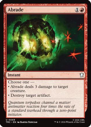 Abrade (TRC-449) [Commander: Star Trek] - PokeBox USA