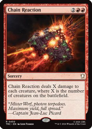 Chain Reaction (TRC-450) [Commander: Star Trek] - PokeBox USA