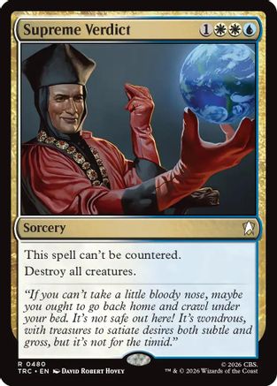 Supreme Verdict (TRC-480) [Commander: Star Trek] - PokeBox USA