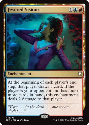 Fevered Visions (Surge Foil) (TRC-474) [Commander: Star Trek] Foil - PokeBox USA