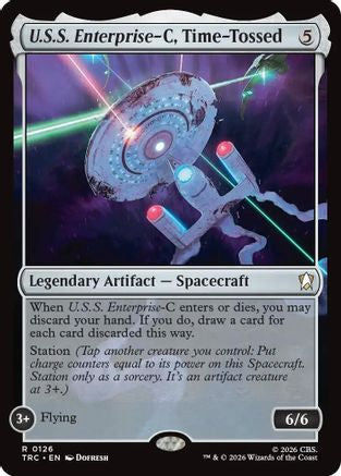 U.S.S. Enterprise-C, Time-Tossed (TRC-126) [Commander: Star Trek] - PokeBox USA