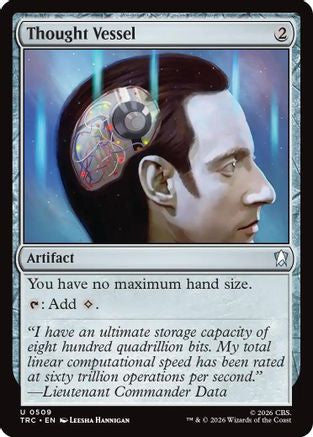 Thought Vessel (Surge Foil) (TRC-509) [Commander: Star Trek] Foil - PokeBox USA