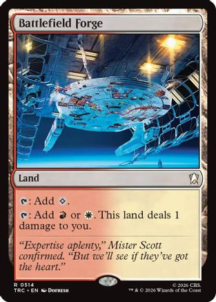 Battlefield Forge (TRC-514) [Commander: Star Trek] - PokeBox USA