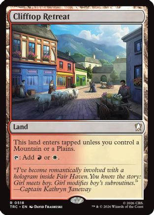 Clifftop Retreat (TRC-518) [Commander: Star Trek] - PokeBox USA