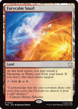 Furycalm Snarl (Surge Foil) (TRC-534) [Commander: Star Trek] Foil - PokeBox USA