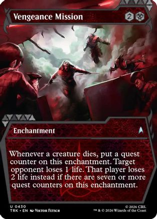 Vengeance Mission (Showcase) (TRK-430) [Star Trek] Foil - PokeBox USA