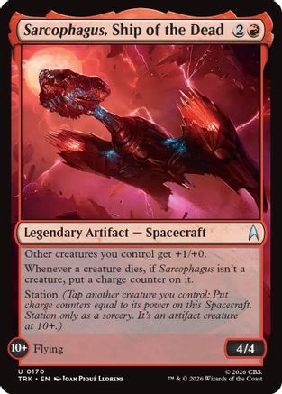 Sarcophagus, Ship of the Dead (TRK-170) [Star Trek] Foil - PokeBox USA