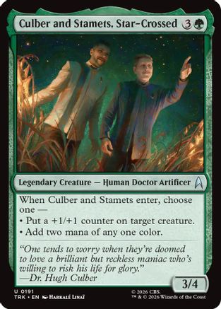 Culber and Stamets, Star-Crossed (TRK-191) [Star Trek] - PokeBox USA