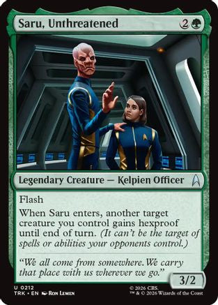 Saru, Unthreatened (TRK-212) [Star Trek] - PokeBox USA