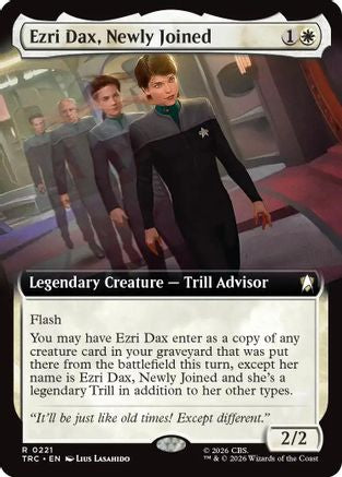 Ezri Dax, Newly Joined (Extended Art) (TRC-221) [Commander: Star Trek] - PokeBox USA