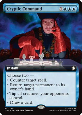 Cryptic Command (Extended Art) (TRC-252) [Commander: Star Trek] - PokeBox USA