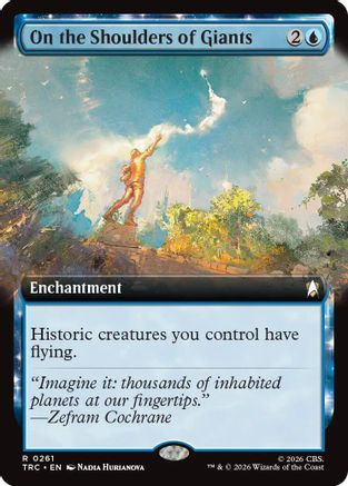 On the Shoulders of Giants (Extended Art) (TRC-261) [Commander: Star Trek] - PokeBox USA