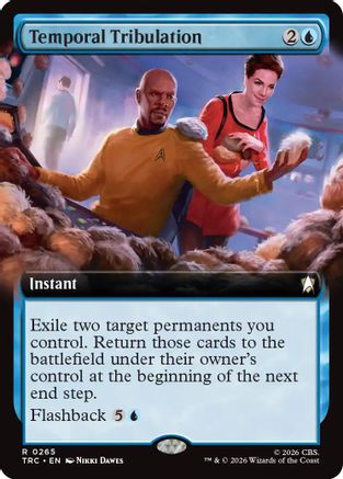 Temporal Tribulation (Extended Art) (TRC-265) [Commander: Star Trek] - PokeBox USA
