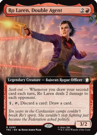 Ro Laren, Double Agent (Extended Art) (TRC-293) [Commander: Star Trek] - PokeBox USA