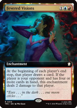 Fevered Visions (Extended Art) (TRC-319) [Commander: Star Trek] - PokeBox USA