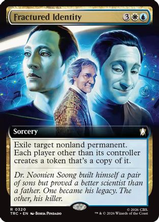 Fractured Identity (Extended Art) (TRC-320) [Commander: Star Trek] - PokeBox USA