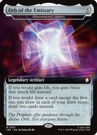 Orb of the Emissary - Alhammarret's Archive (Extended Art) (TRC-337) [Commander: Star Trek] - PokeBox USA