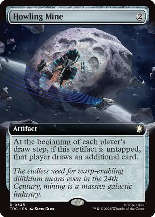 Howling Mine (Extended Art) (TRC-345) [Commander: Star Trek] - PokeBox USA