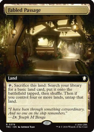 Fabled Passage (Extended Art) (TRC-379) [Commander: Star Trek] - PokeBox USA